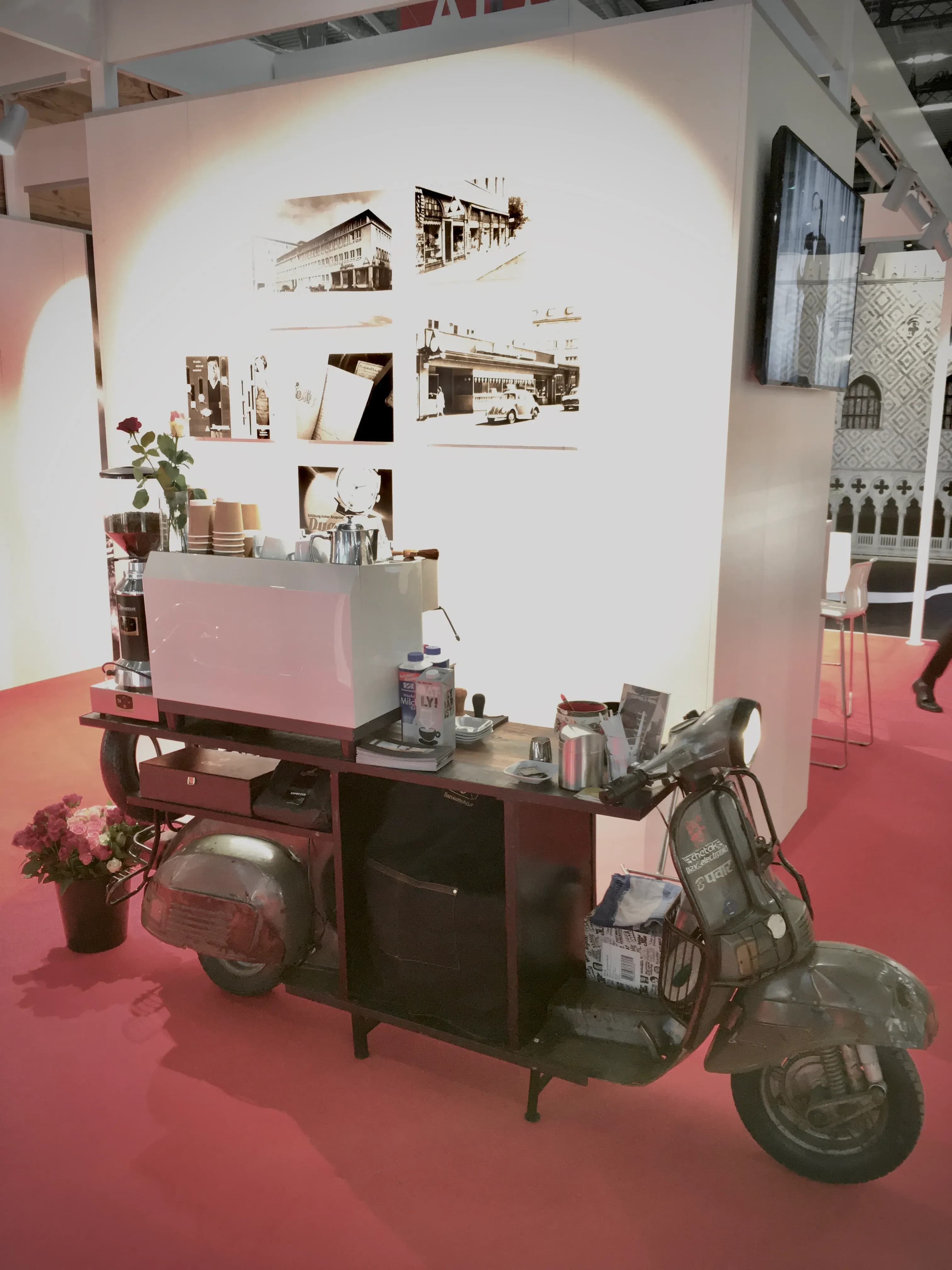 Mobile Kaffeestation für Businessmessen in Leipzig