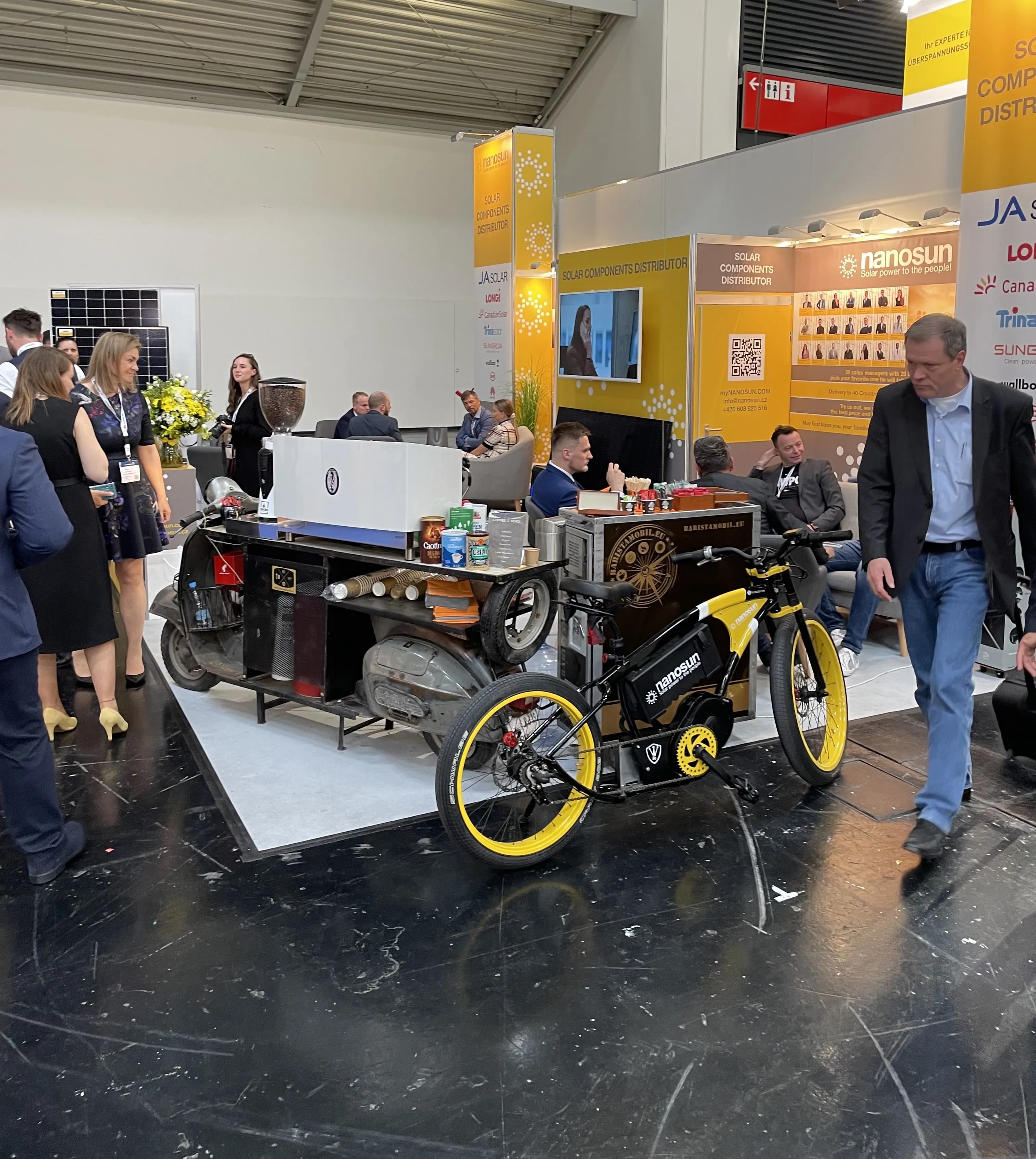 Mobile Kaffeebar für Businesskunden in Dresden